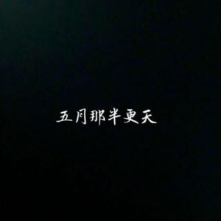 现代广播剧【五月那半更天】