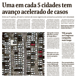 每日读报第16期-巴西五分之一城市疫情正加速扩散