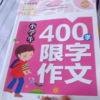 小学生400字限字作文