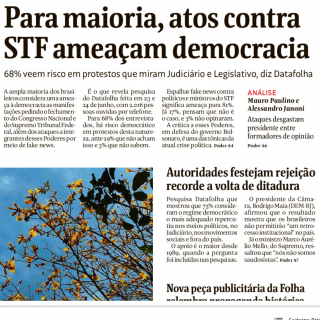 大多数巴西人认为反对联邦最高法院的活动威胁民主-每日读报