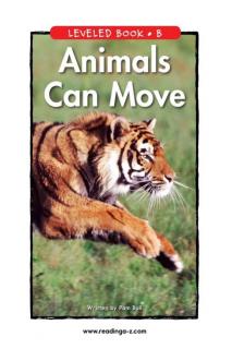 Animals Can Move