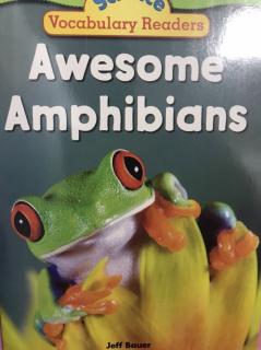 Science Vocabulary Readers - Awesome Amphibian