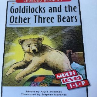 20200627 goldilocks and the three other bairs