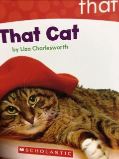 Sight Word A 20 That Cat
