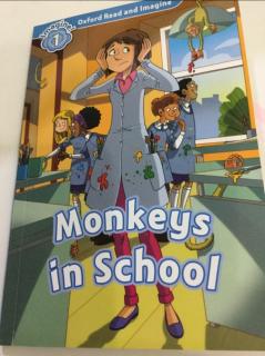 Monkeys 🐒in school 🏫