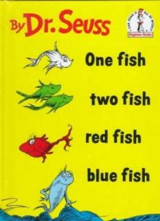 英文绘本｜One Fish Two Fish Red Fish Blue Fish-b