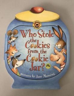 英文绘本｜Who Stole the Cookies from the Cookie Jar?-b