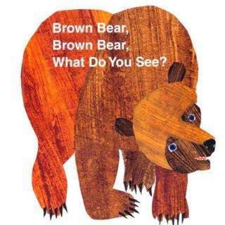 英文绘本｜Brown Bear,Brown Bear, What Do You See?-b