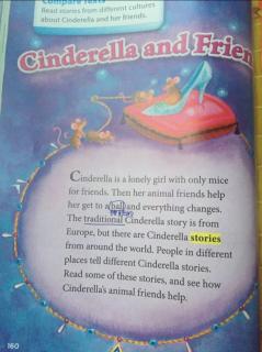 Emma read Cinderella and Friends