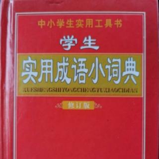 实用成语小词典/不敢越雷池一步