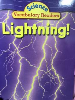 Science Vocabulary Readers - Lightning！