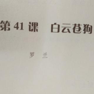 《白云苍狗》