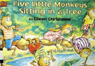 英文绘本|Five Little Monkeys Sitting in a Tree-a