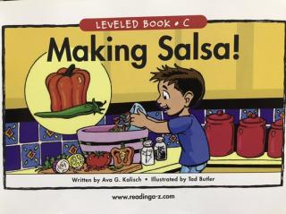 RAZ LevelC 509 - Making Salsa