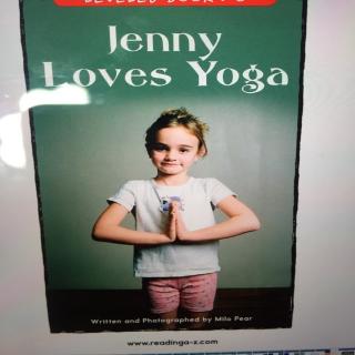 Jenny loves yoga