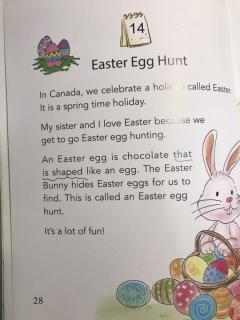 Easter egg hunt（A:ae、ay、a-e、ai/E:ee、ea、e-e/I:ie、igh、i-e)