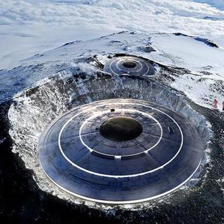 南极冰层喷出神秘粒子流，是地下文明的杰作吗？