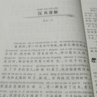 故事新课堂《沉鱼落雁》