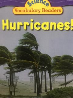 Science Vocabulary Readers - Hurricanes！