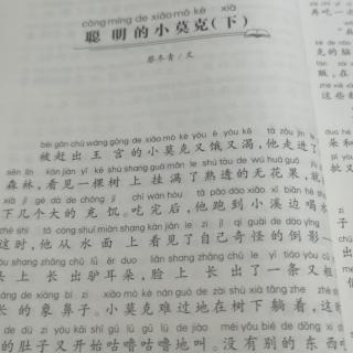 故事新课堂《聪明的小莫克（下）》