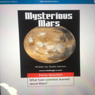 Mysterious Mars