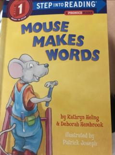 【英文绘本】Mouse makes words