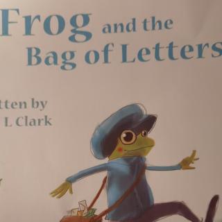Frog and bag of letters