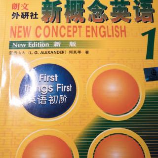 新概念英语 lesson11