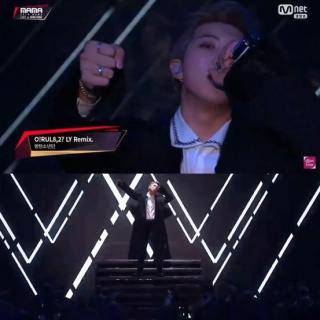 [Live] Intro VCR+O!RUL8,2 LY Remix+IDOL (2018 MAMA in HK)