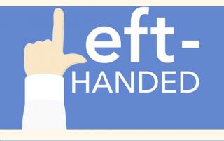 Left-handed person👈左撇子