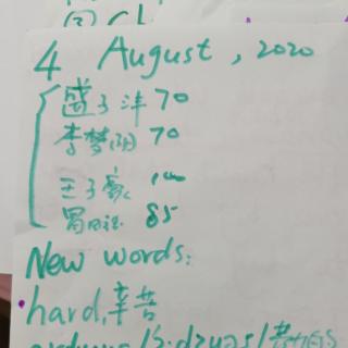 2020.08.04李孟阳，盛子沣，冒田钰，王子豪