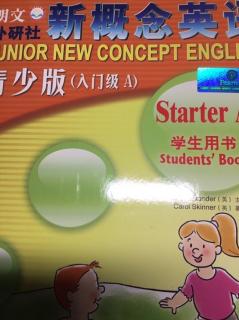 新概念英语Starter     A