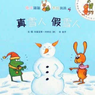 《真雪人，假雪人》