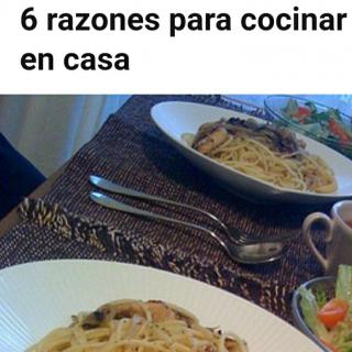 Comer en casa