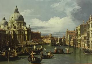 “大运河与安康圣母教堂”名画背后的故事