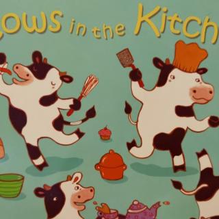 Child’s play-Cows in the kitchen