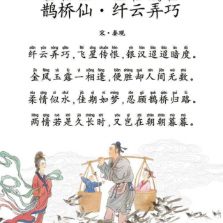 《鹊桥仙  纤云弄巧》