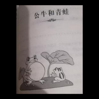 市直幼大一班刘锡垚《公牛和青蛙》