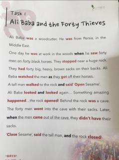 Ali Baba And The Forty Thieves8.26刘明皓