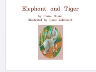 Elephant and tiger （1）