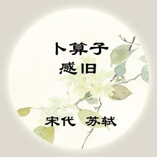 苏轼——《卜算子·感旧》