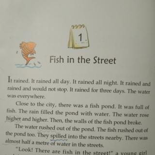 Book 1－1《Fish in the Street》