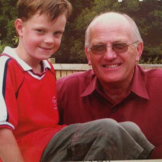 Grandad and me