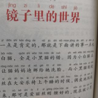 殷老师亲子朗读《镜子里的世界》