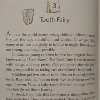 Book1－3《Tooth Fairy》