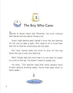 one story a day一天一个英文故事-9.3 The boy who cares