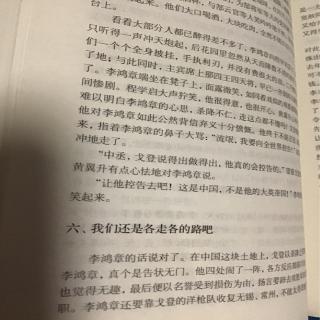 《曾国藩》第十六章    六     我们还是名走各的路吧