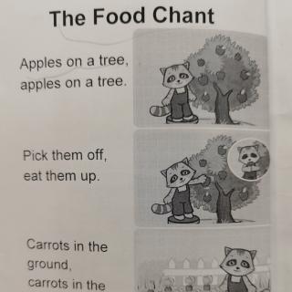 Terri learn English-The Food Chant