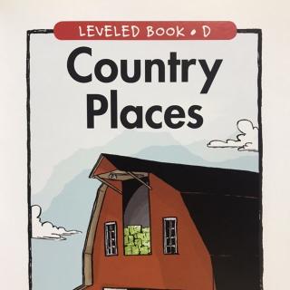 RAZ LevelD 201 - Country Places