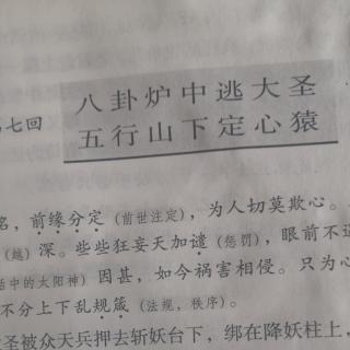 殷老师亲子朗读《西游记原著第七回》